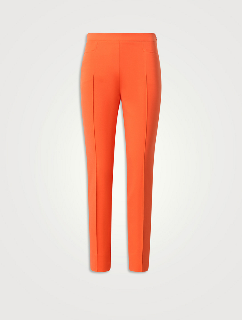 Franca Slim-Fit Cropped Pants