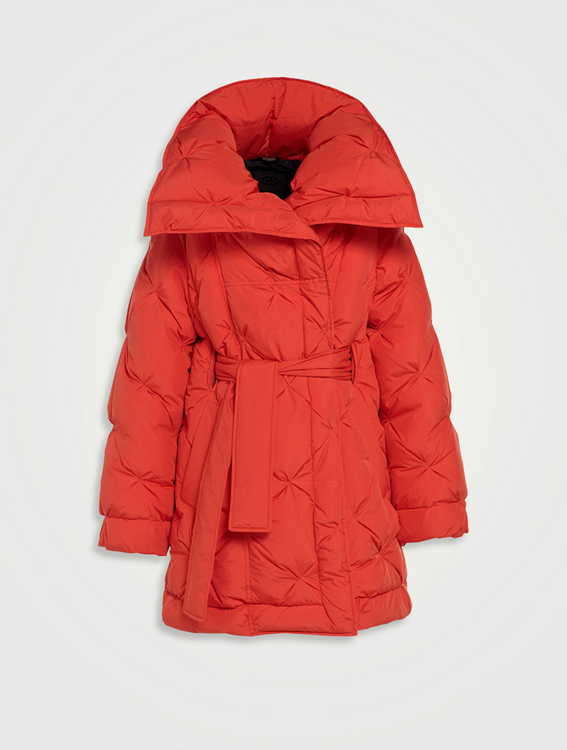 GOLDBERGH Lauren Belted Down Jacket