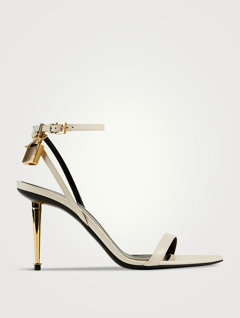 JIMMY CHOO Sacaria Pearl-Embellished Leather And Tulle Sandals