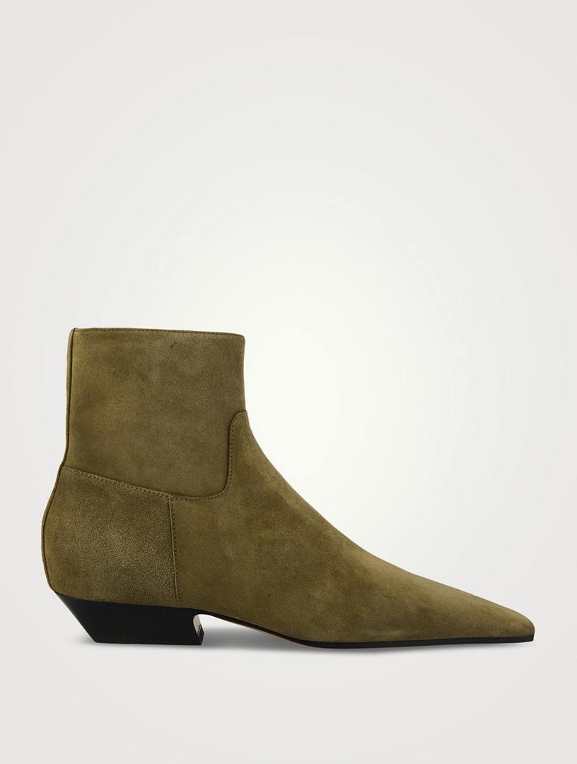 TOTÊME The Belted Leather Ankle Boots