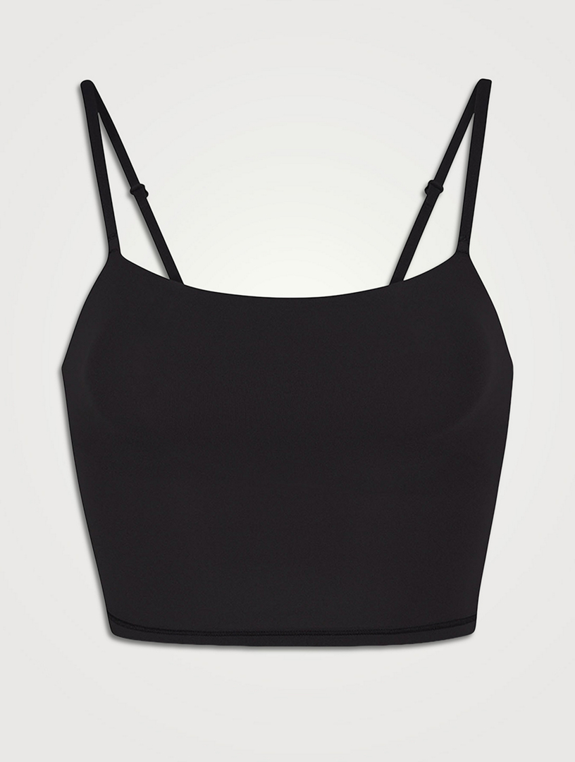 CROPPED CAMI BLACK