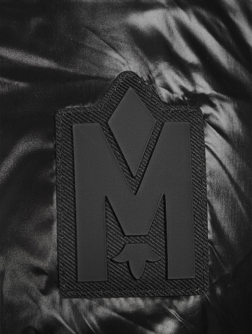 MACKAGE Manteau Cyrah en duvet garni de rason  Noir