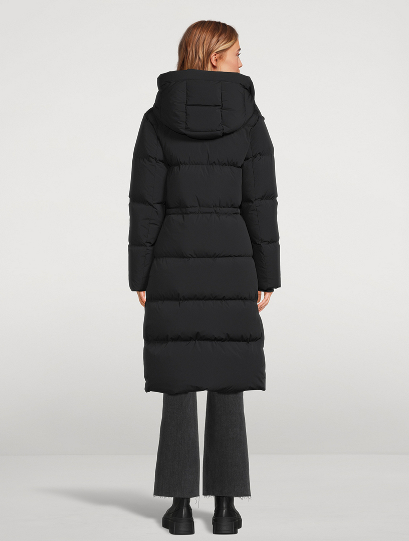 Mackage lara hooded on sale quilted down coat