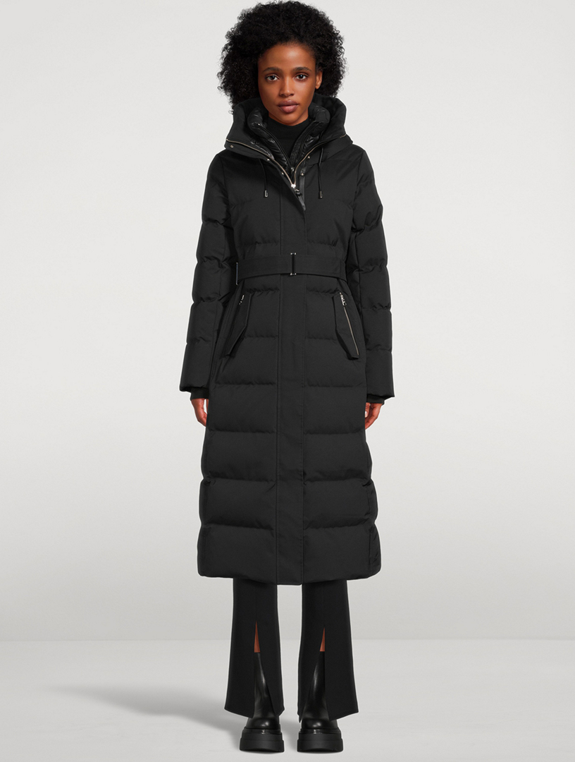 【関税込み】MACKAGE ブラック Shyla-NF 2-in-1 ダウンコート MACKAGE: ブラック Shyla-NF 2-in-1 ダウンコート | SSENSE 日本