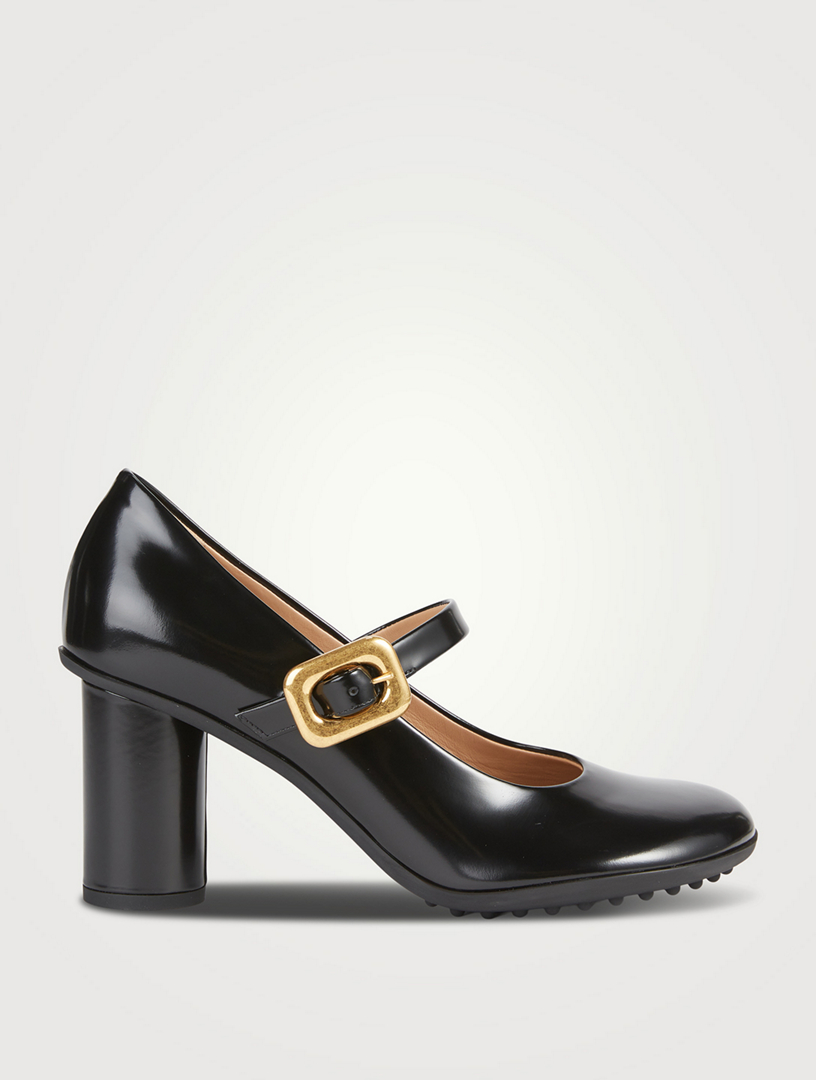 Prada patent leather sale mary jane pumps