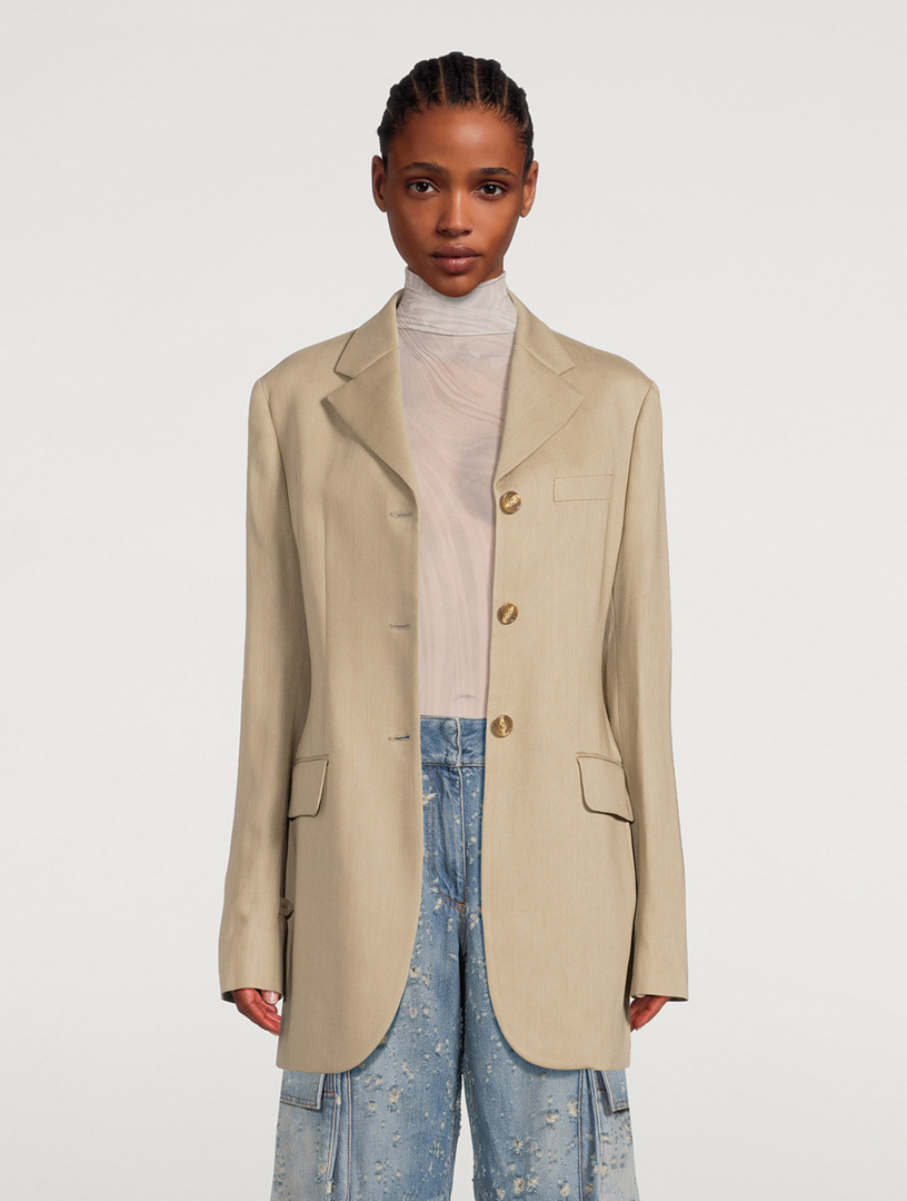 Single-Breasted Blazer
