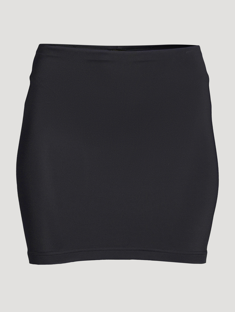 Buy Vila VIDAGMAR RW COATED SKATER SKIRT/PB - Black