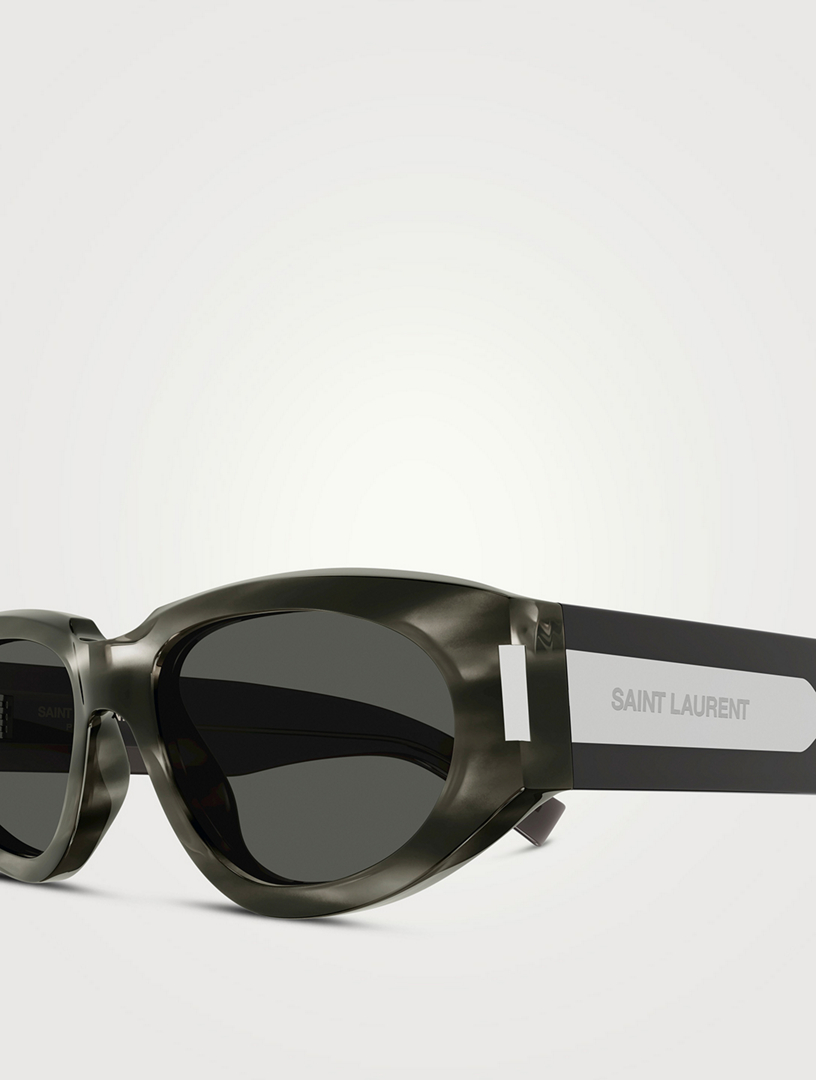 SAINT LAURENT SL 618 Rectangular Sunglasses | Holt Renfrew