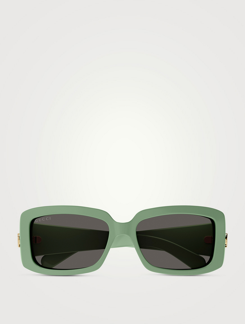 Sunset and Swim Oversized Square Dual Color Sunglasses