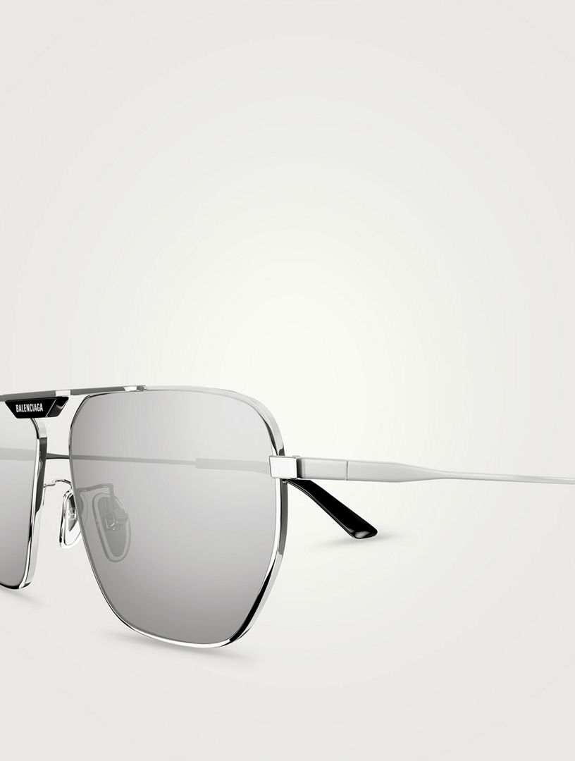 BALENCIAGA Tag 2.0 Navigator Sunglasses | Holt Renfrew