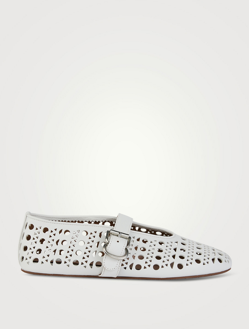 Leather Ballet Flats