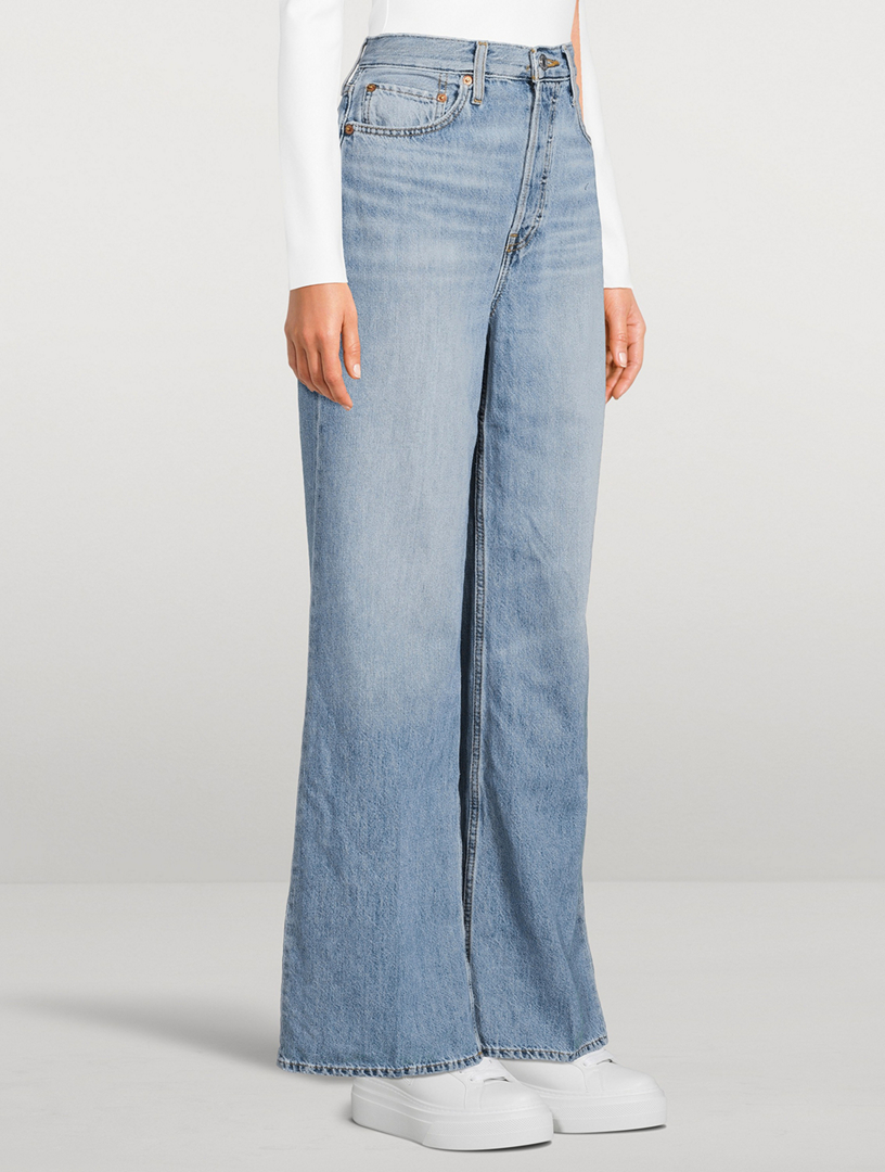 70s wide hot sale leg jeans