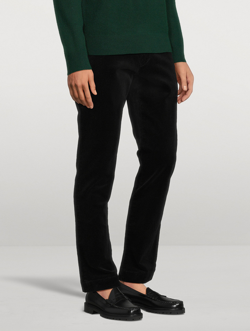 POLO ORIGINALS Stretch Corduroy Slim-Fit Pants | Holt Renfrew