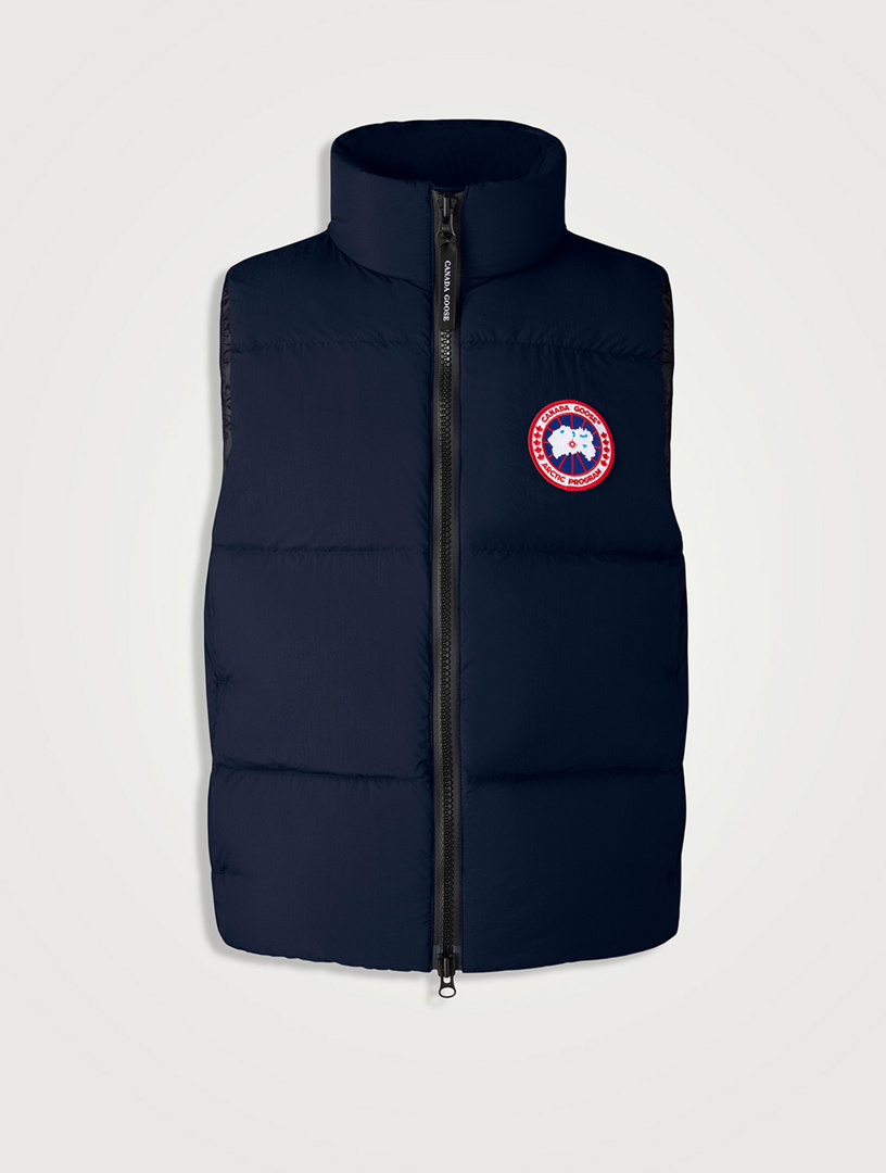 Goose down shop puffer vest