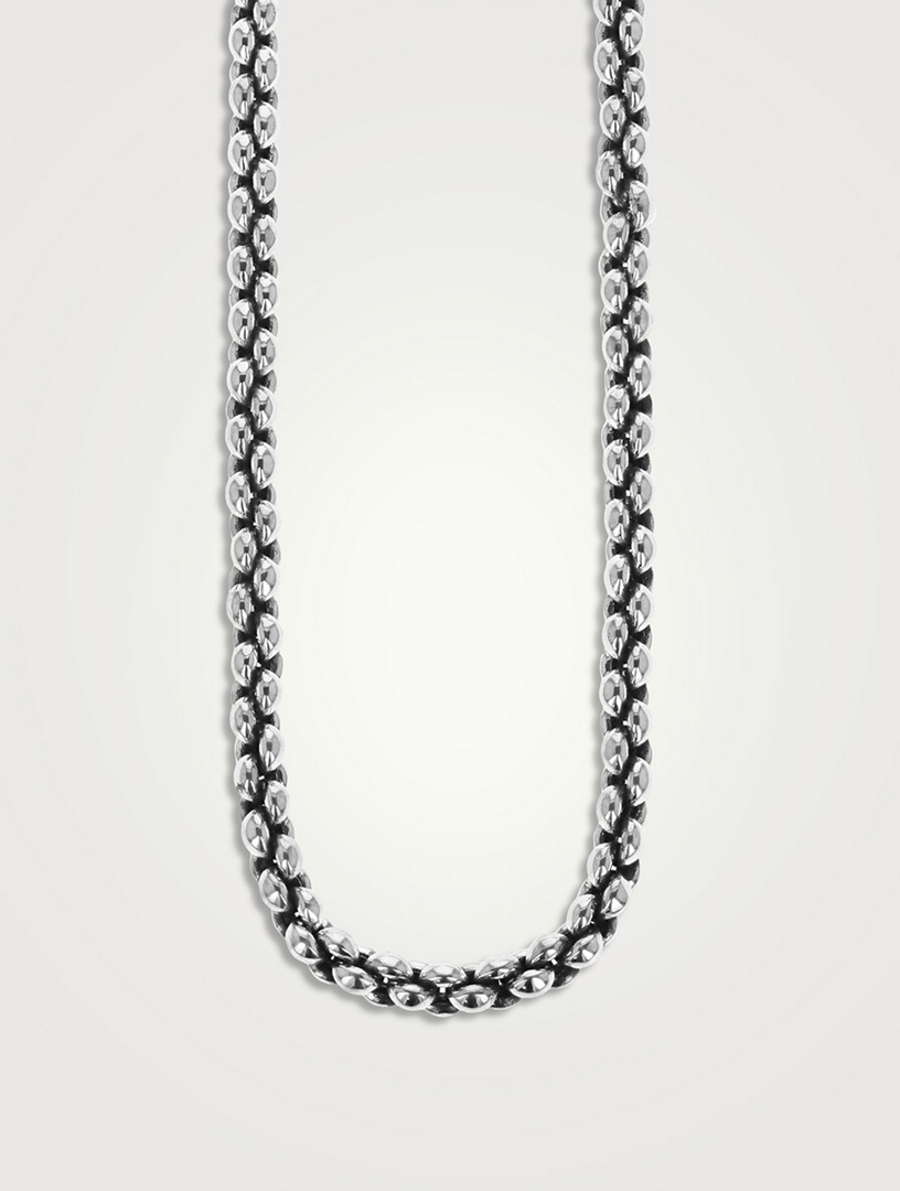 Silver Infinity Link Necklace