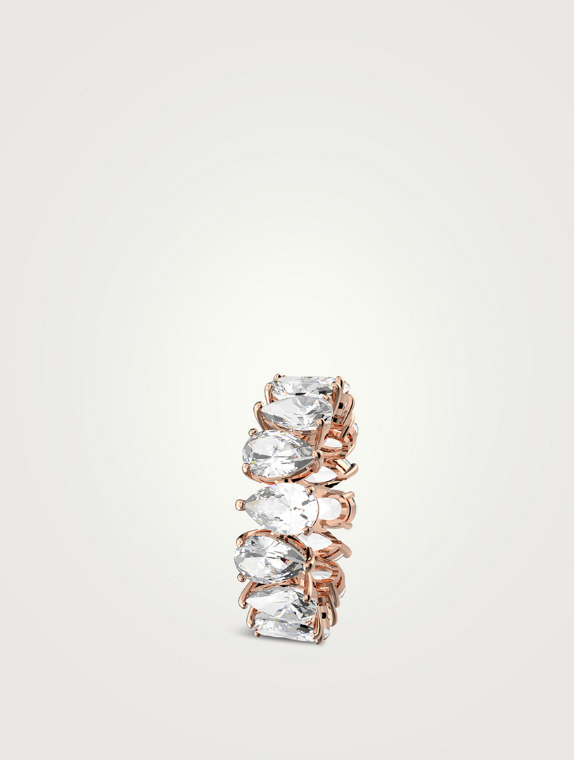 Vittore Rose Gold Plated Eternity Band Ring