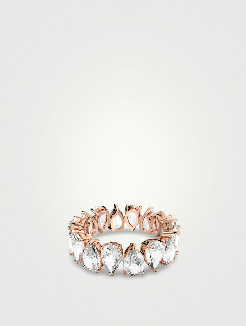 Vittore Rose Gold Plated Eternity Band Ring