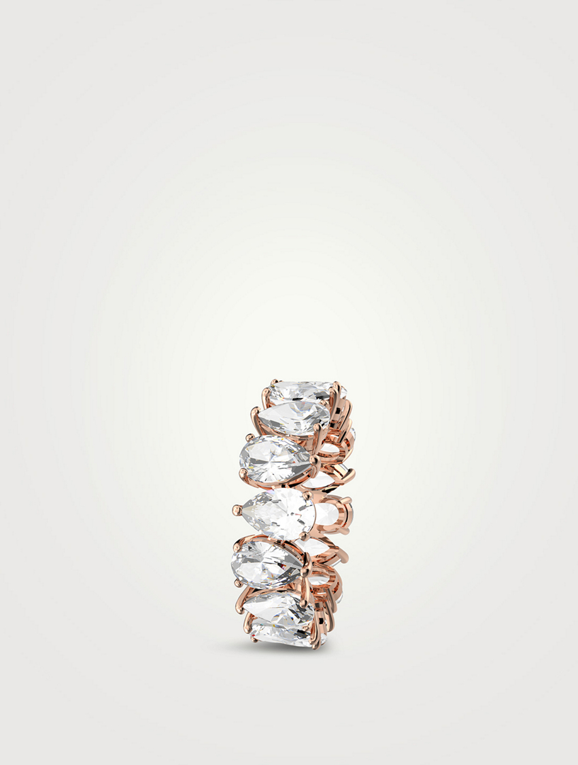 Vittore Rose Gold Plated Eternity Band Ring