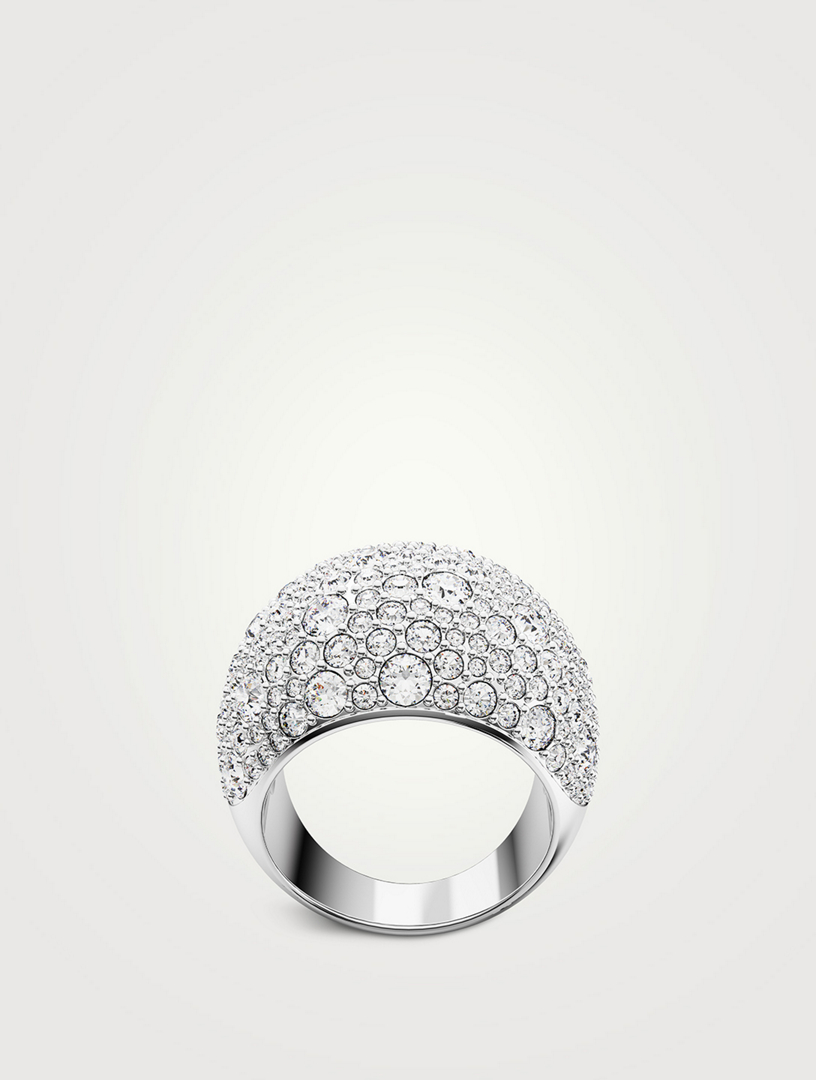 SWAROVSKI Bague cocktail Luna sertie en pavé Holt Renfrew