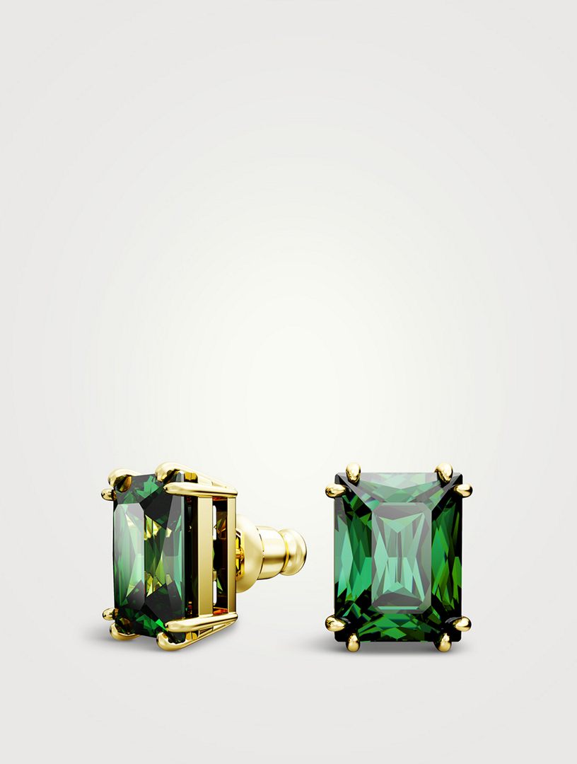 Matrix Solitaire Stud Earrings