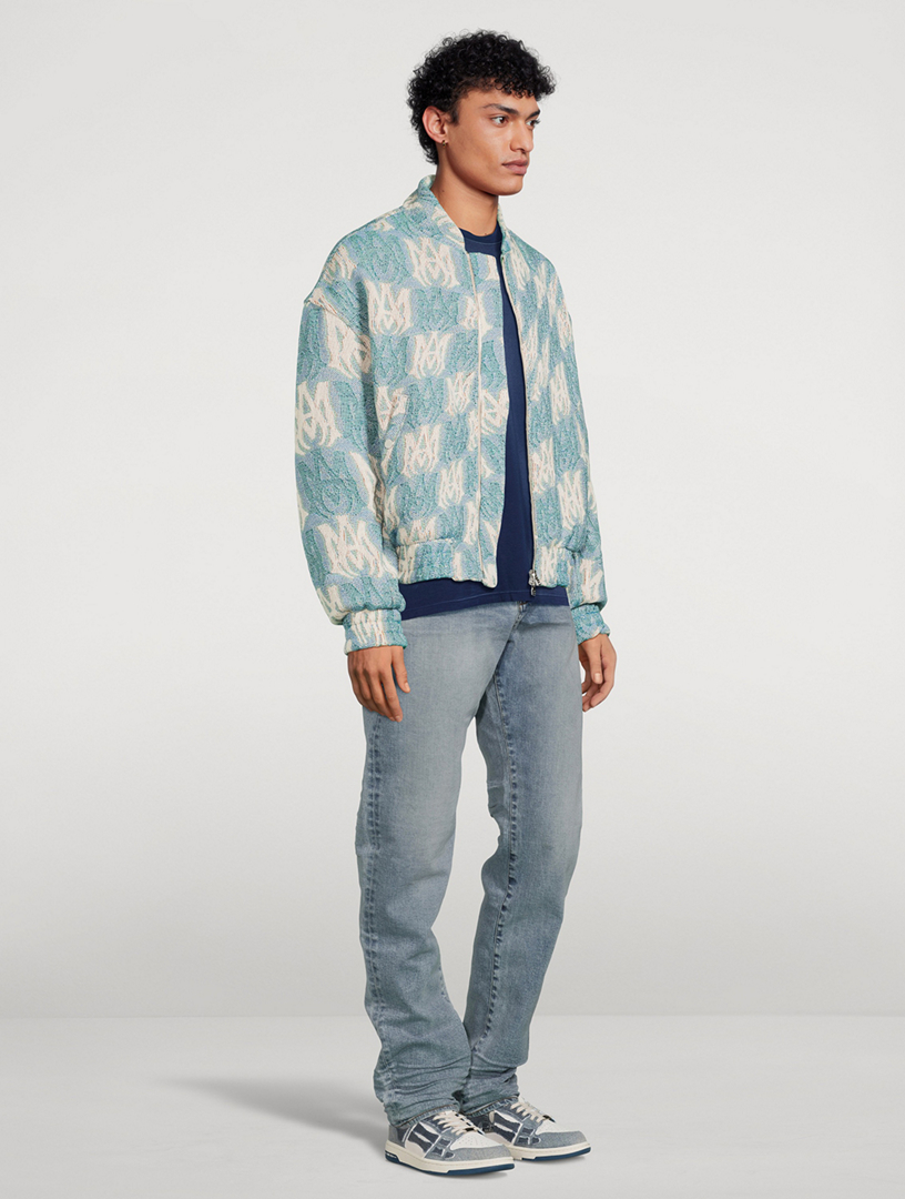 AMIRI M.A. Tapestry Cropped Bomber | Holt Renfrew