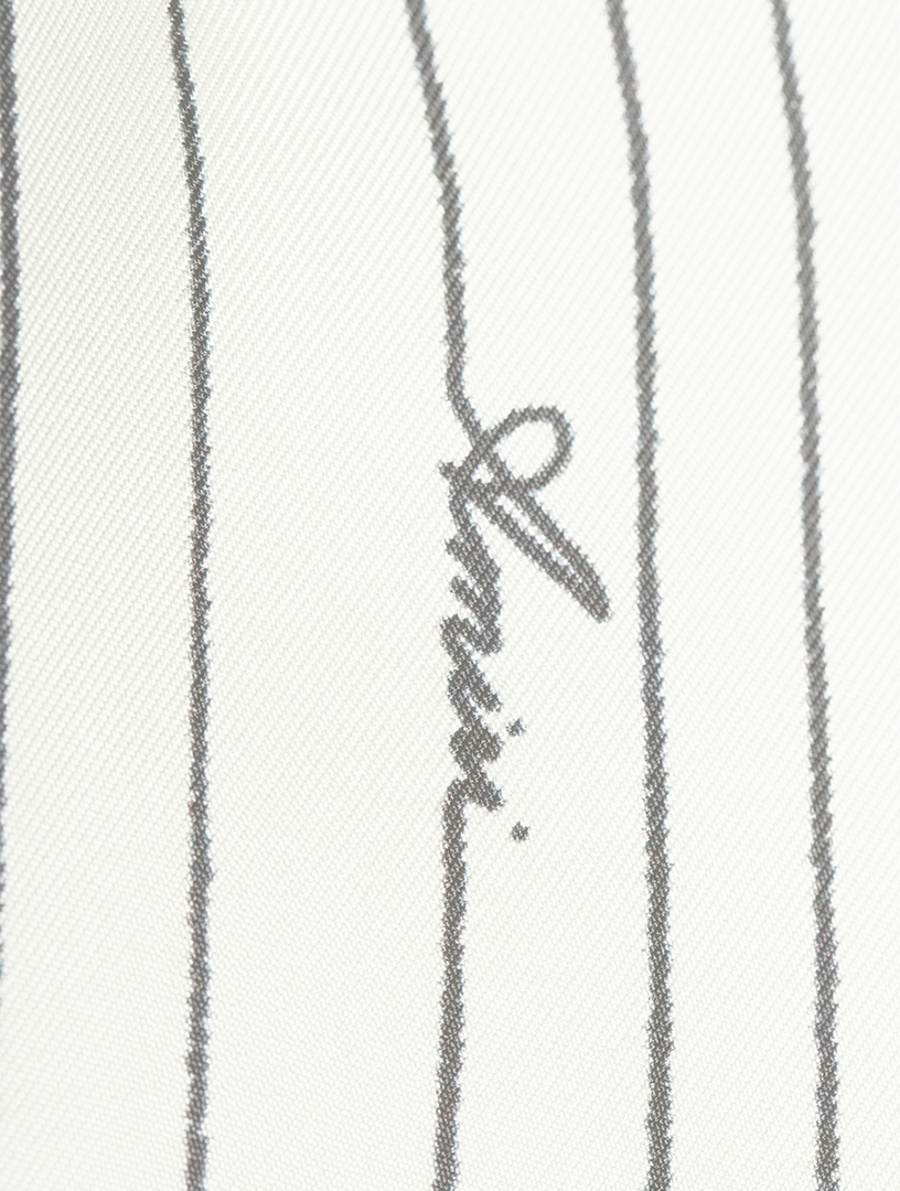 Silk Script Short-Sleeve Shirt