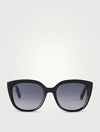DiorMidnight R1I Cat Eye Sunglasses