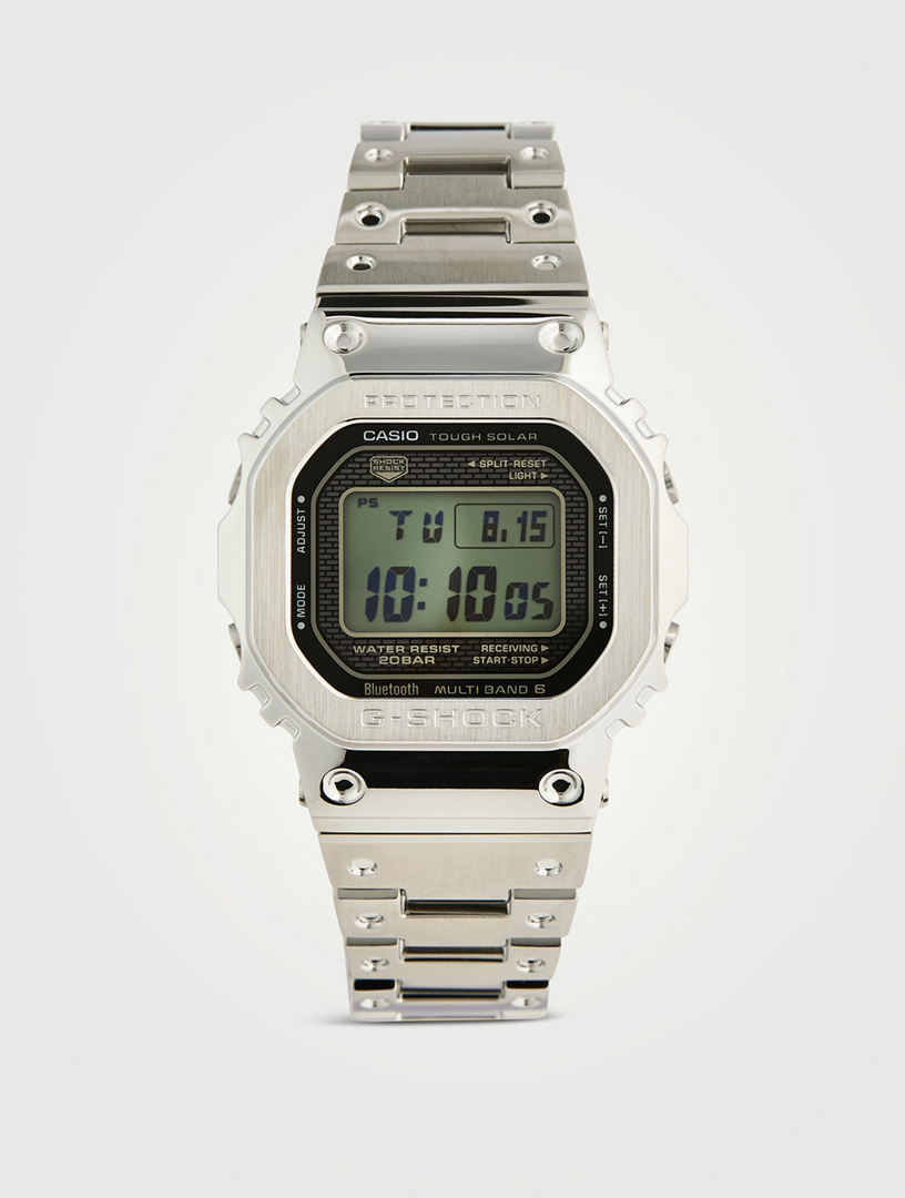 G Shock Full Metal Digital Bracelet Watch