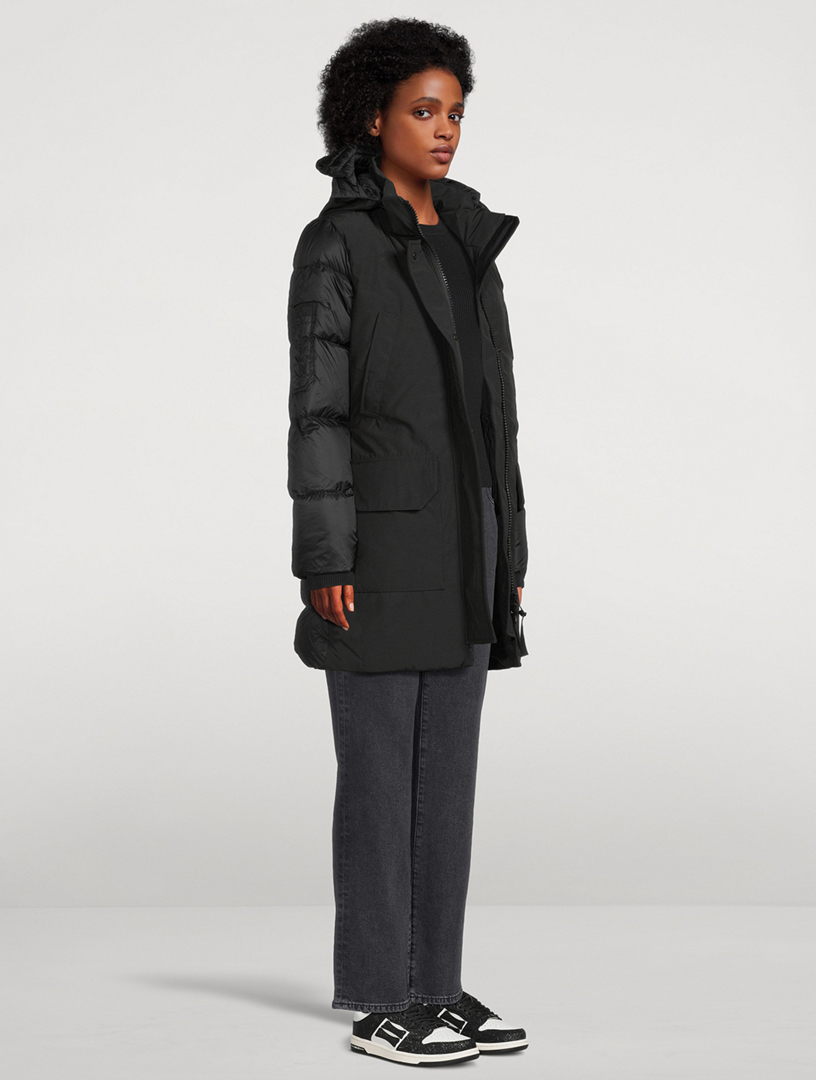 Canada goose womens on sale parka black label