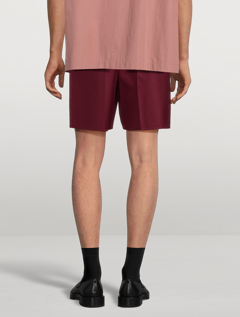Double Lightweight Cotton Bermuda Shorts
