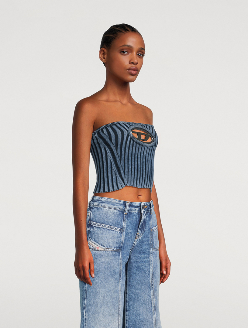 DIESEL Clarksville Knit Tube Top