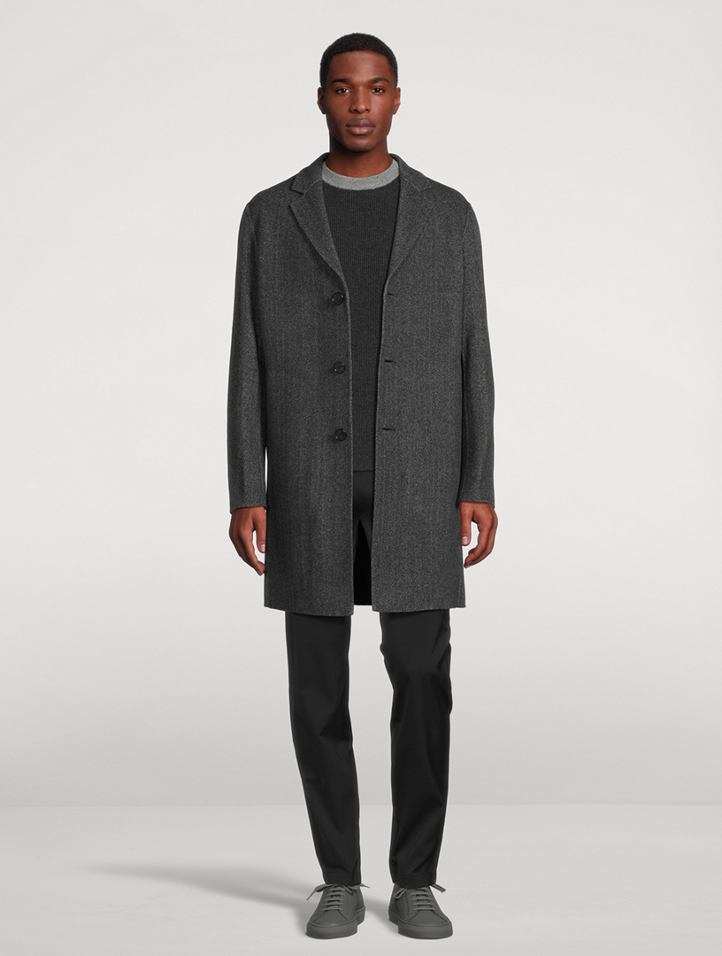 Theory Double-Faced Wool & Cashmere Coat