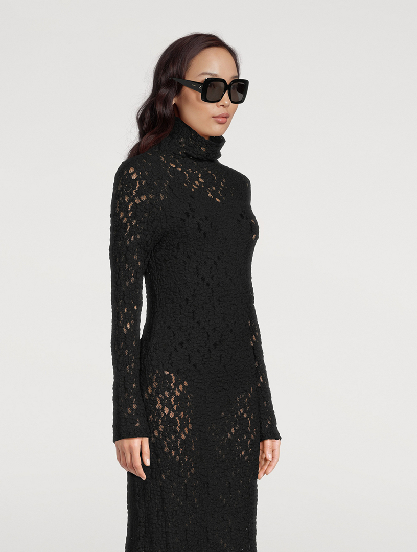 CELINE Bold Square Sunglasses  Black