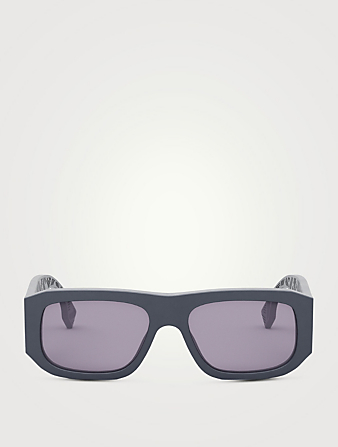 FENDI Fendi Shadow Rectangular Sunglasses  Grey