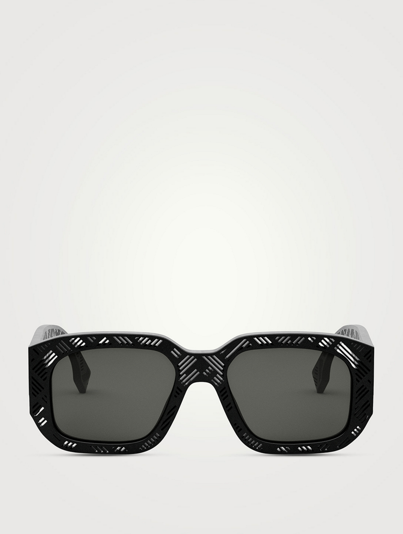 Fendi Shadow Rectangular Sunglasses