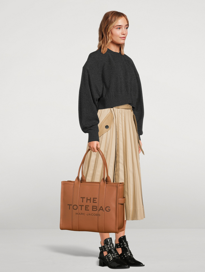 The Large Leather Tote Bag