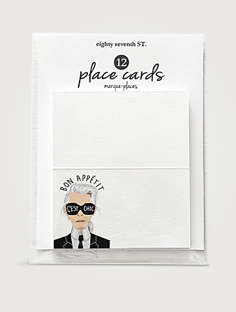 Genius Glare Placecards - French