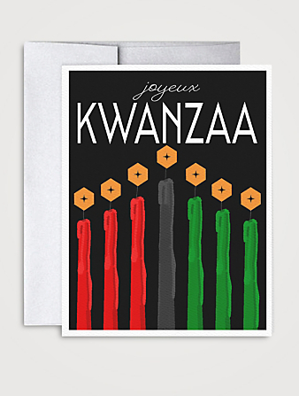 Kwanzaa Kandles Card - French