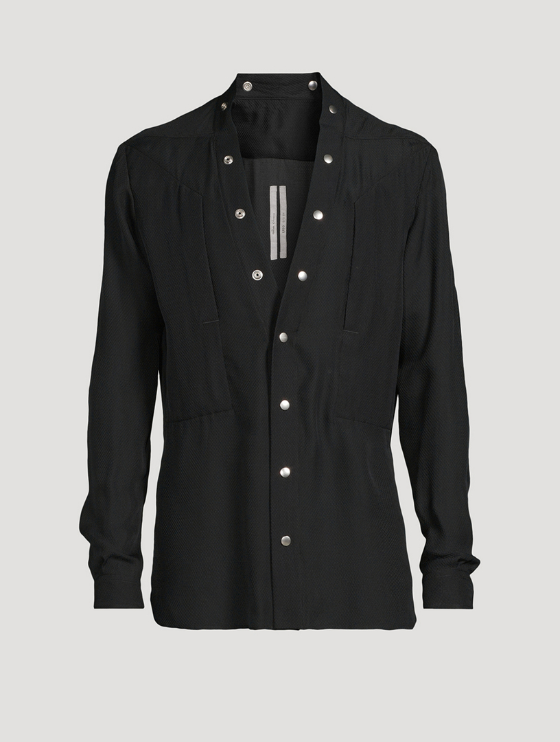 RICK OWENS Larry Fogpocket Shirt | Holt Renfrew