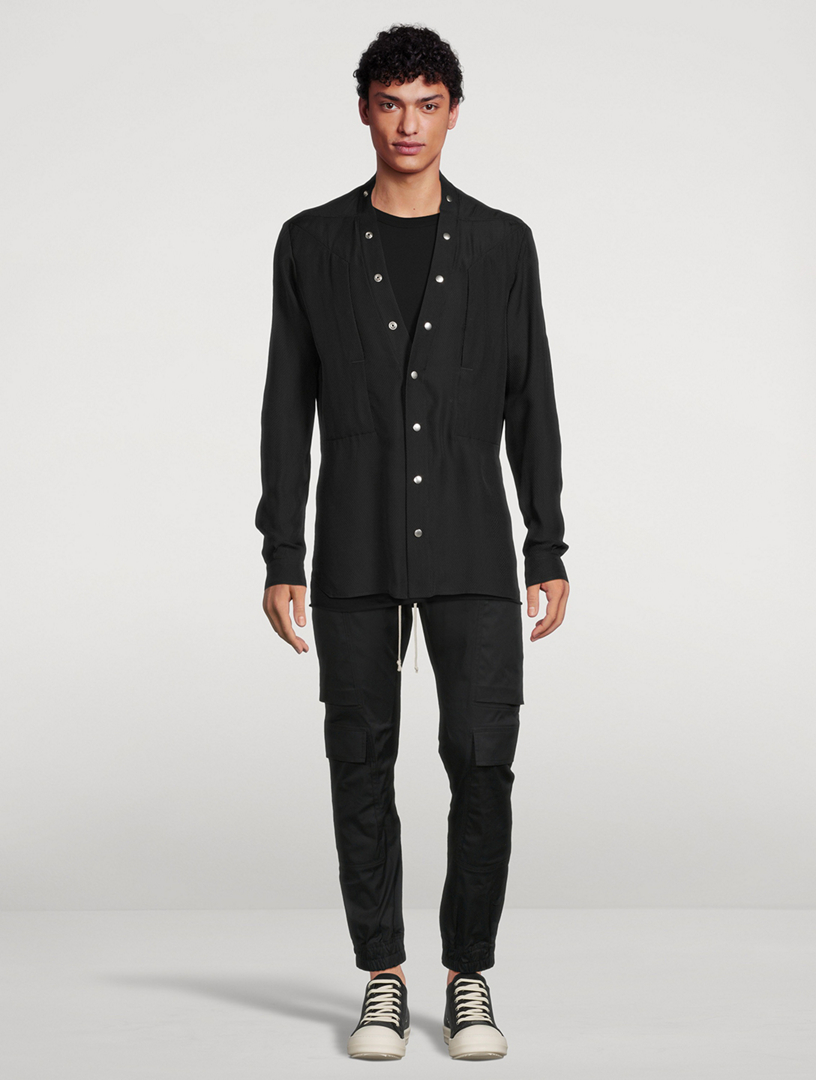 RICK OWENS Larry Fogpocket Shirt | Holt Renfrew