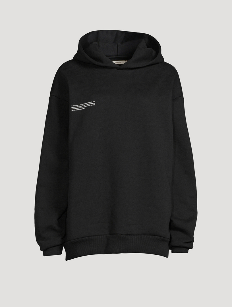 VETEMENTS Oversized Logo-Print Cotton-Blend Jersey Hoodie for Men