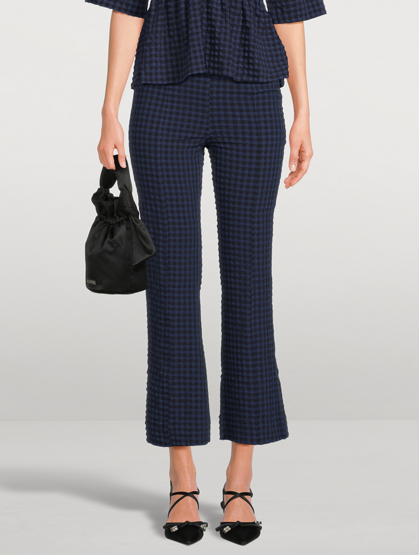 St. John Seersucker Pant Suits for Women