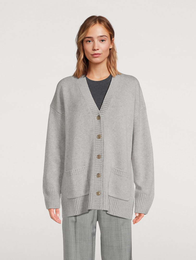 LISA YANG Morgan Cashmere V-Neck Cardigan