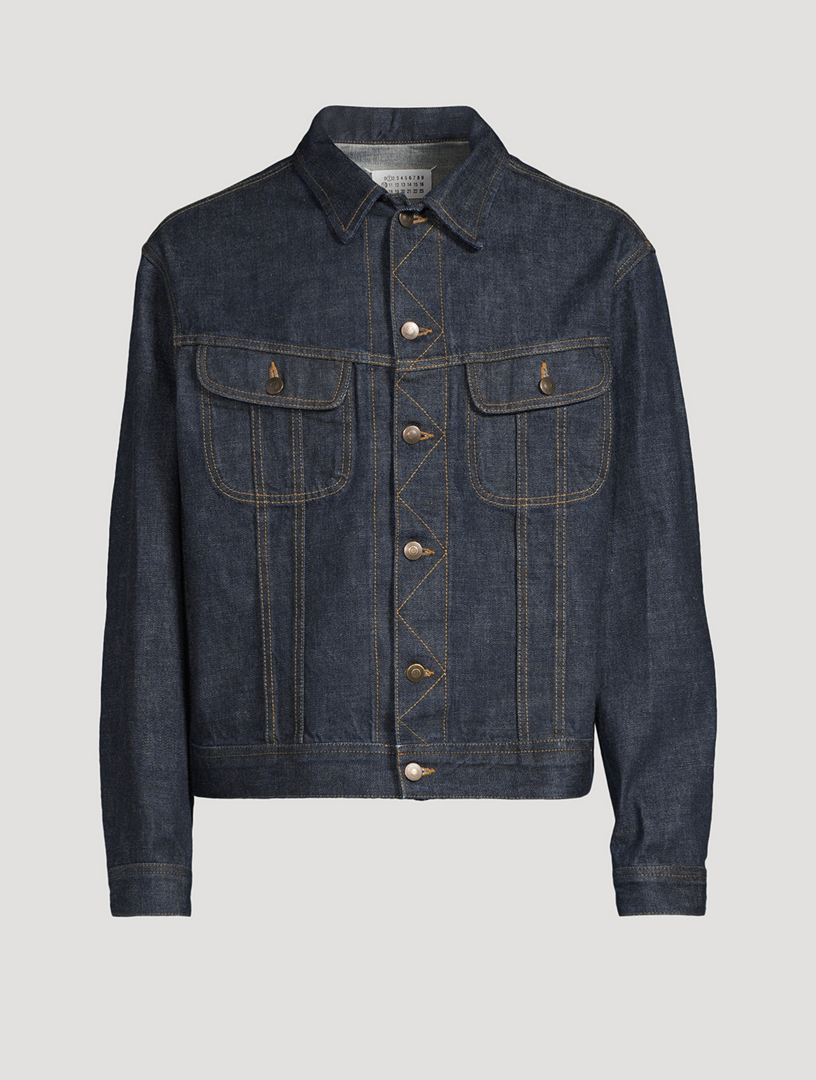 New look mens denim on sale jacket