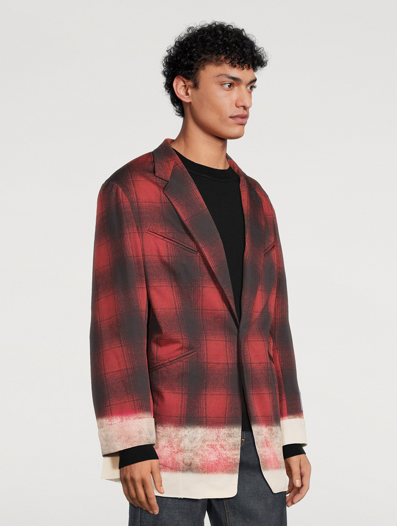 MAISON MARGIELA Pendleton Checked Cotton Jacket Holt Renfrew