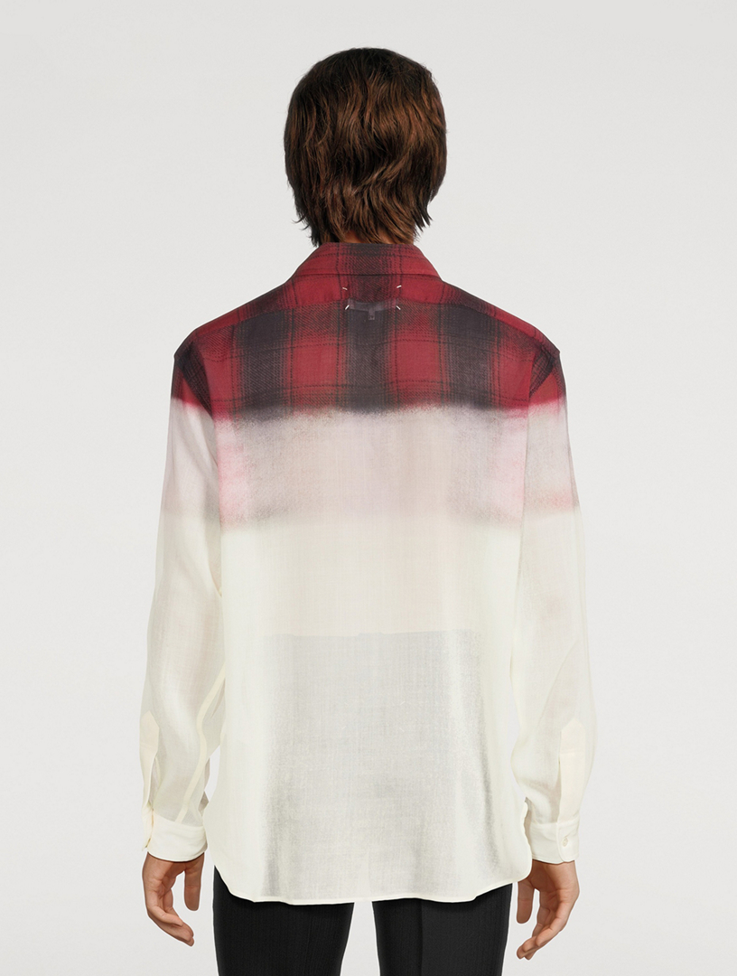 Pendleton Wool-Blend Contrast Shirt