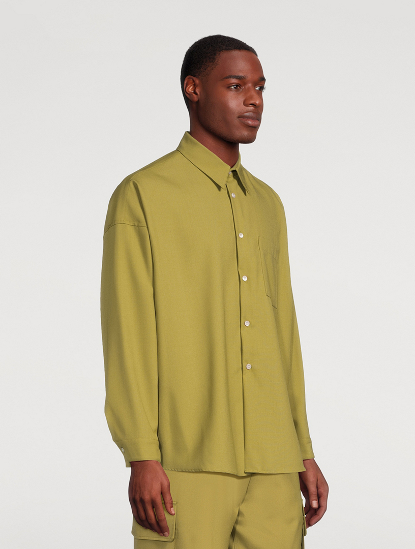 MARNI Tropical Wool Shirt | Holt Renfrew