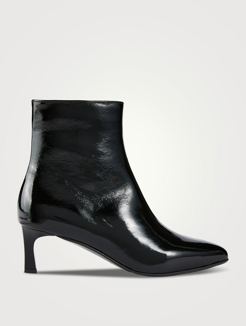 La canadienne patent hot sale leather boots