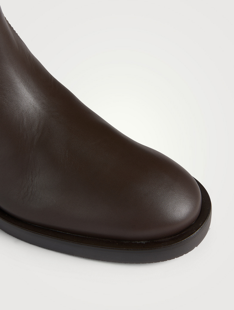 Maverick Leather Knee-High Boots