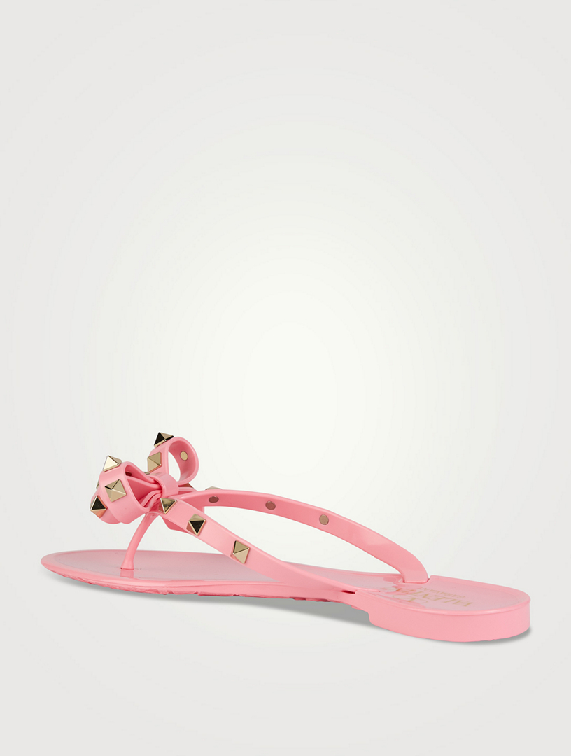 Valentino bow jelly online sandals